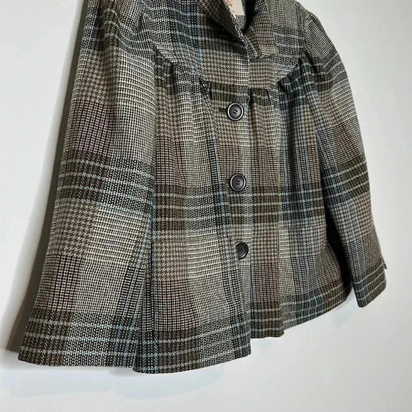 Live a Little Plaid Crop Jacket - Picture 3 of 8
